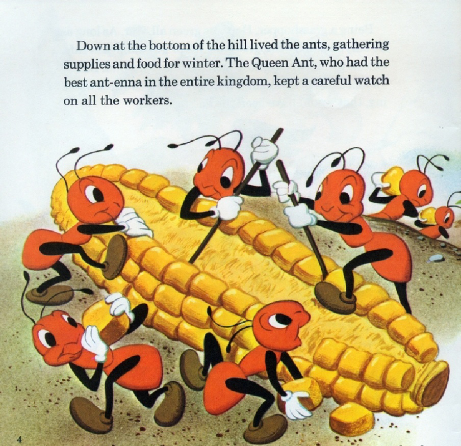 Grasshoper and the Ants (07),绘本,绘本故事,绘本阅读,故事书,童书,图画书,课外阅读